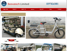 Tablet Screenshot of beevatech.com